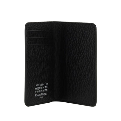 Margiela Black Calf Leather Bos Taurus Wallet Margiela