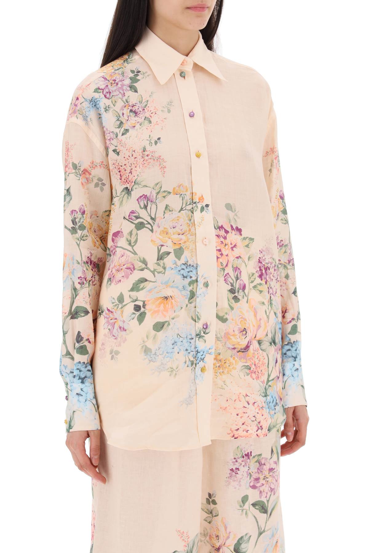 Zimmermann floral halliday shirt Topwear Zimmermann