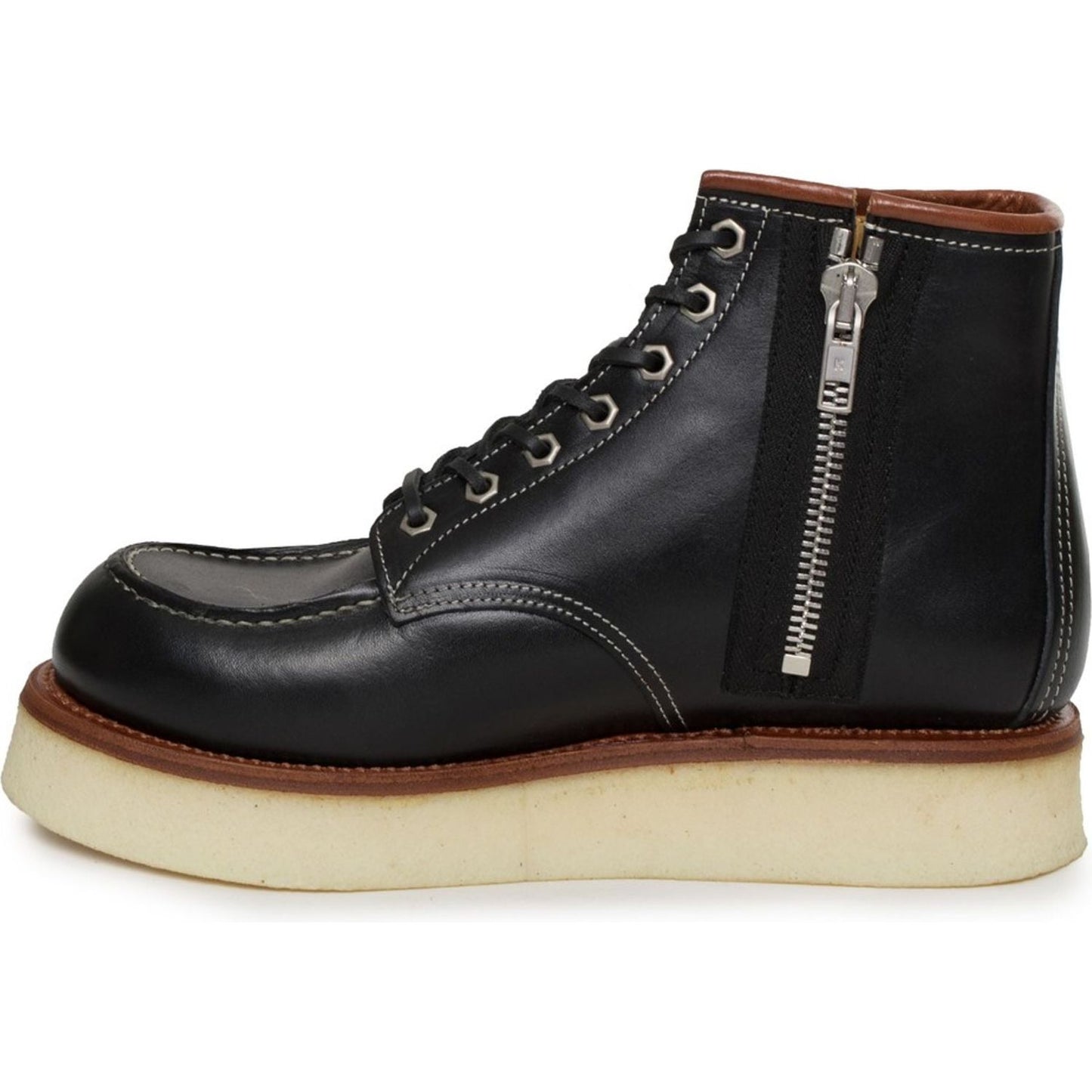 Kenzo Men Leather Combat Boots Sneakers Kenzo