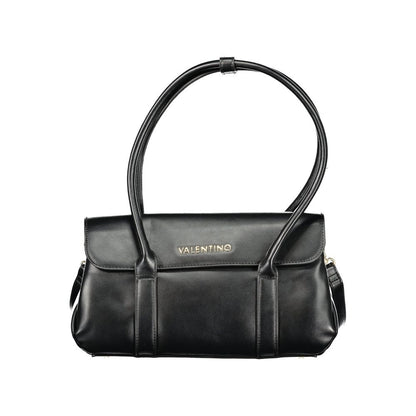 Mario Valentino Black Polyurethane Women's Bag