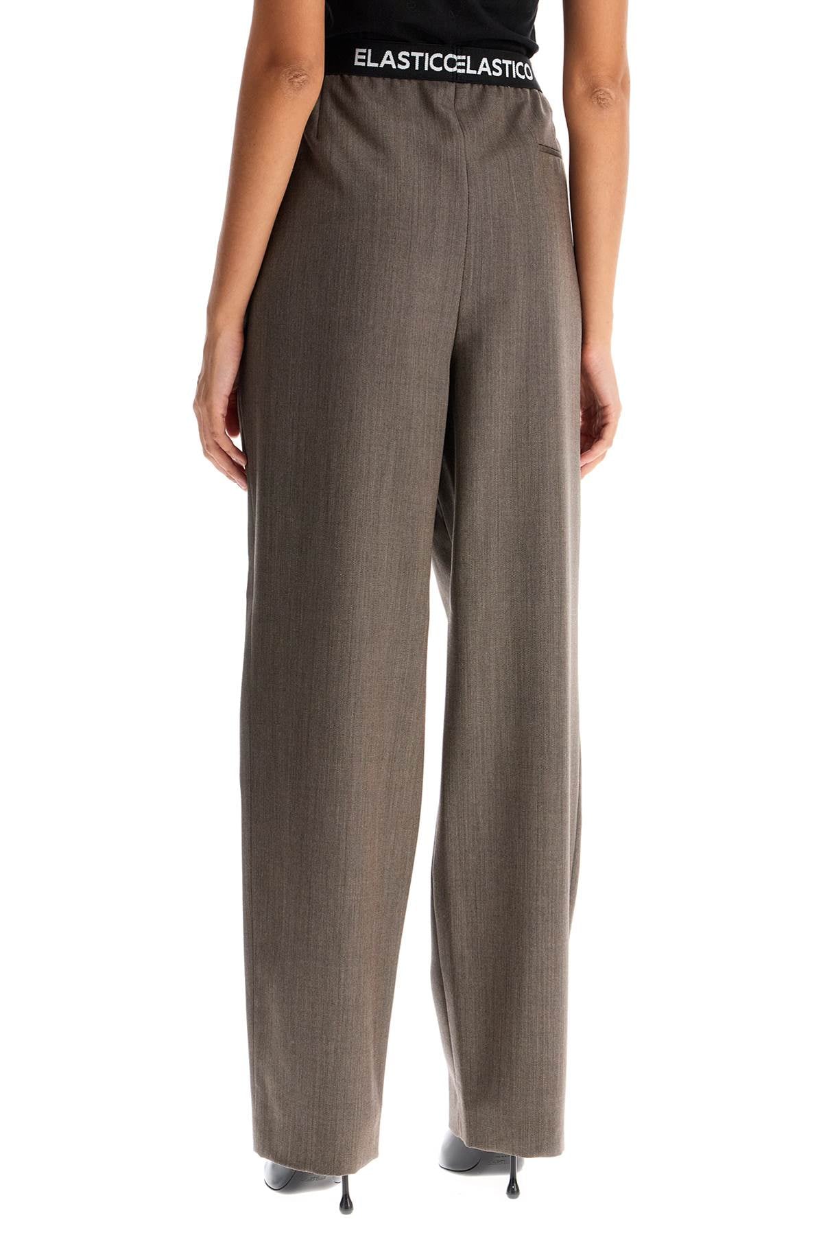 Moschino elastic waistband pants Trousers Moschino