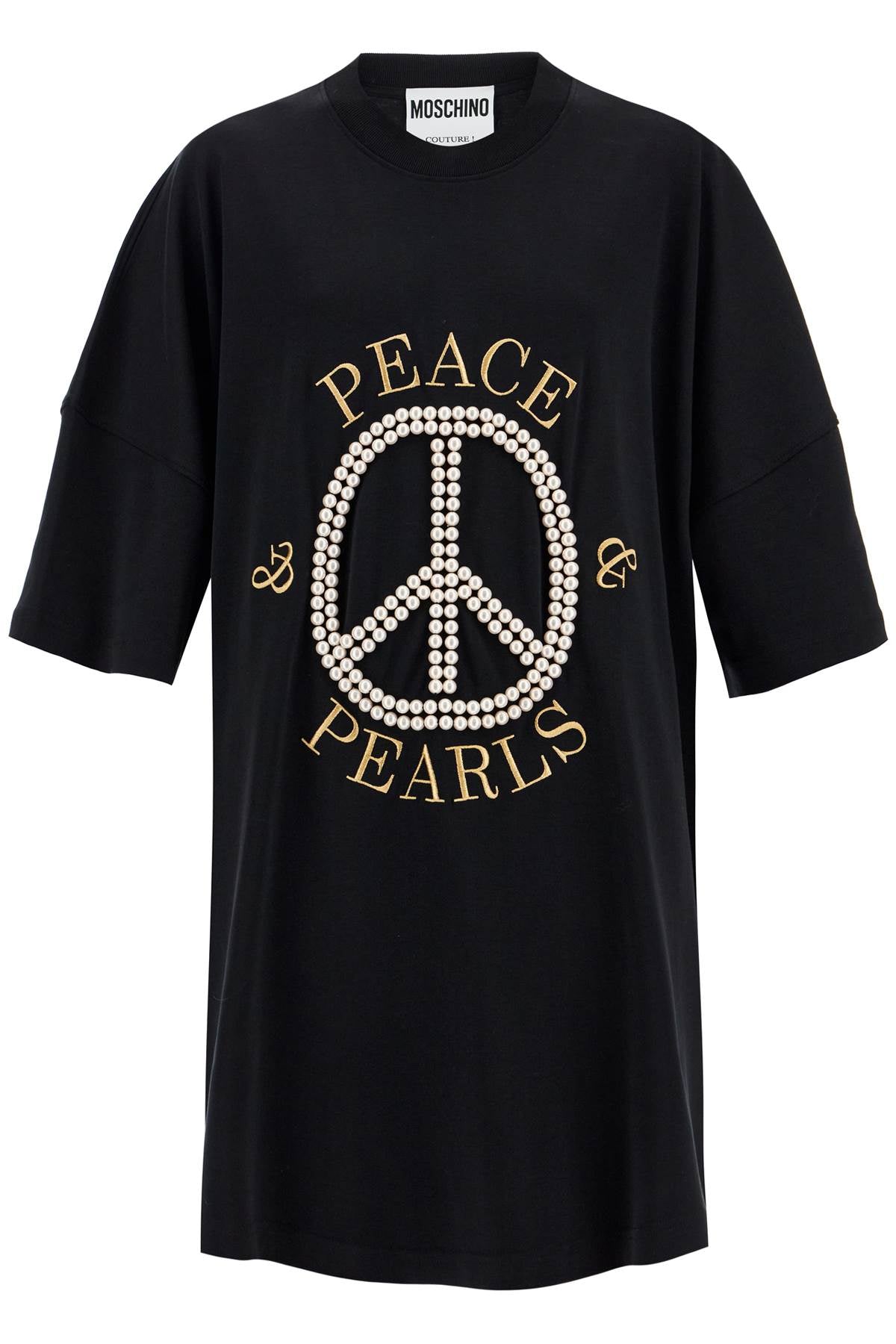 Moschino "peace & pearls t-shirt Dresses Moschino