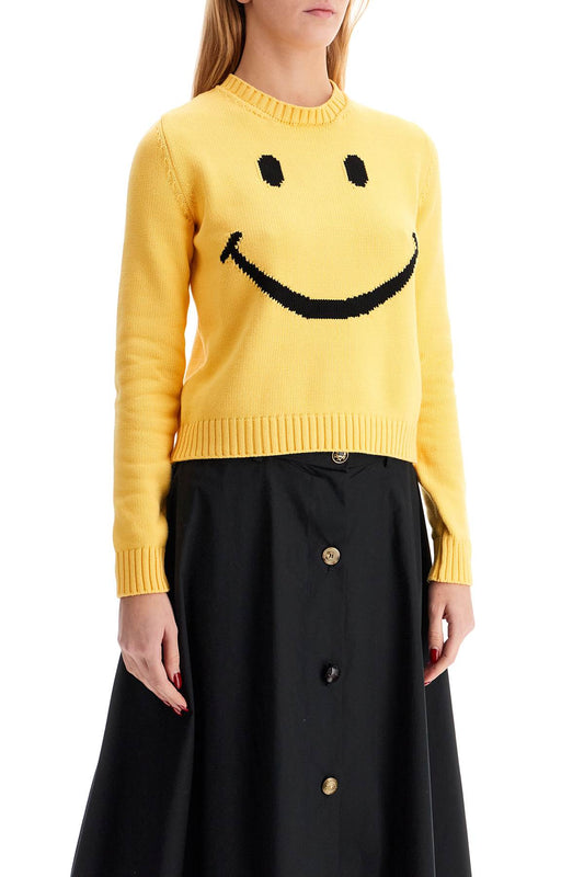 Moschino "smiley cotton blend t-shirt Knitwear Moschino