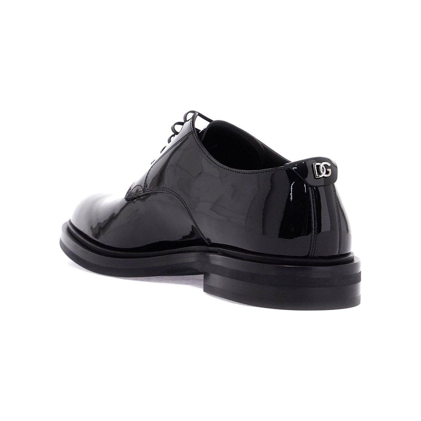 Dolce & Gabbana lace-up patent leather derby