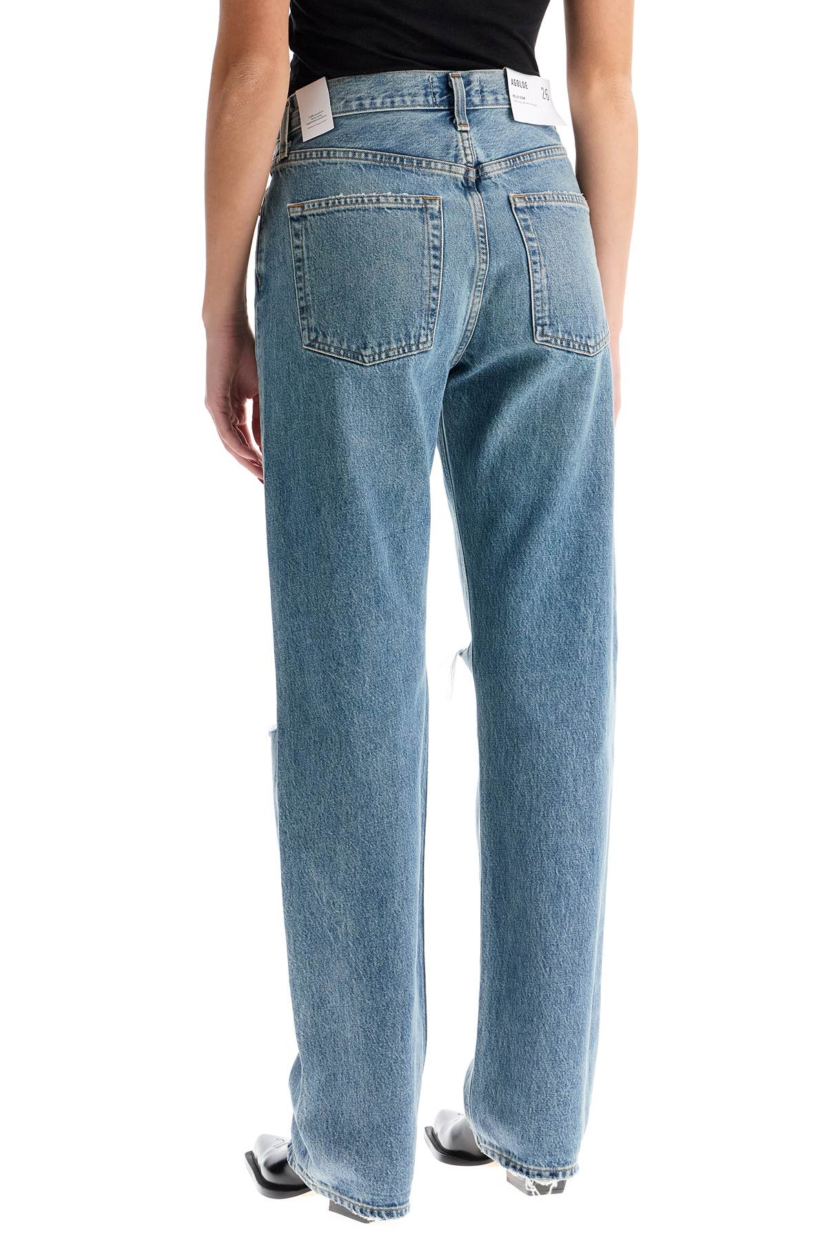 Agolde relaxed straight fit kelly used effect jeans Jeans Agolde