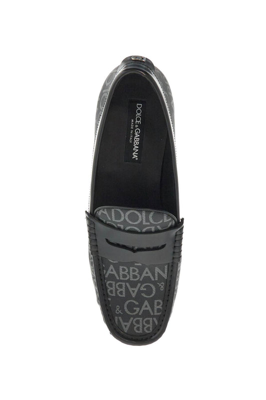 Dolce & Gabbana jacquard canvas loafers Moccasins Dolce & Gabbana