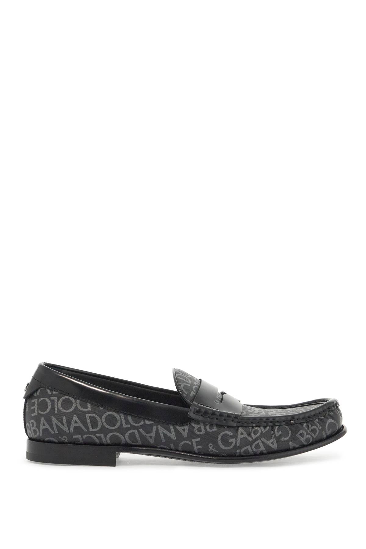 Dolce & Gabbana jacquard canvas loafers Moccasins Dolce & Gabbana