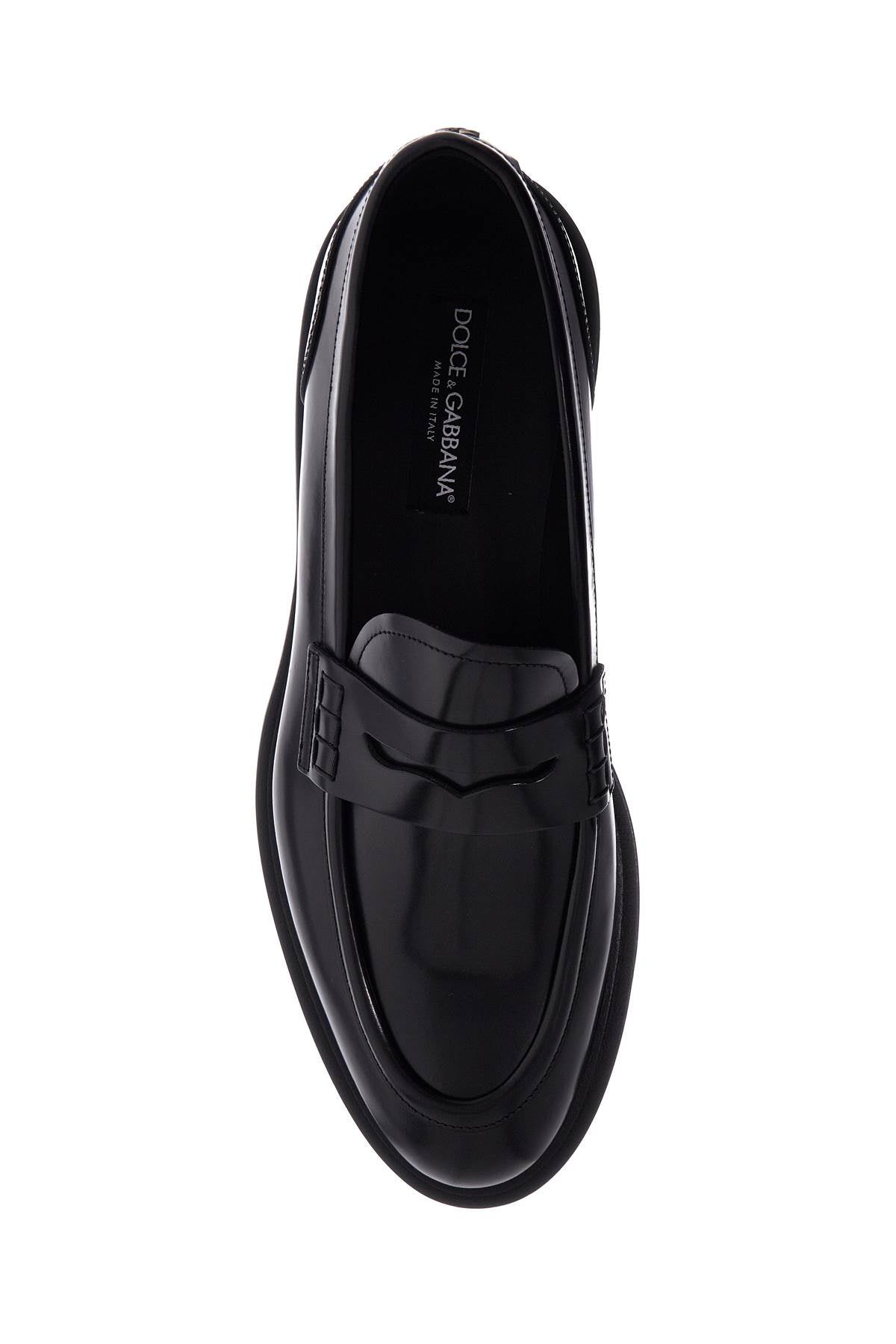 Dolce & Gabbana brushed leather loafers