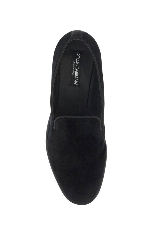 Dolce & Gabbana velvet loafers for Moccasins Dolce & Gabbana