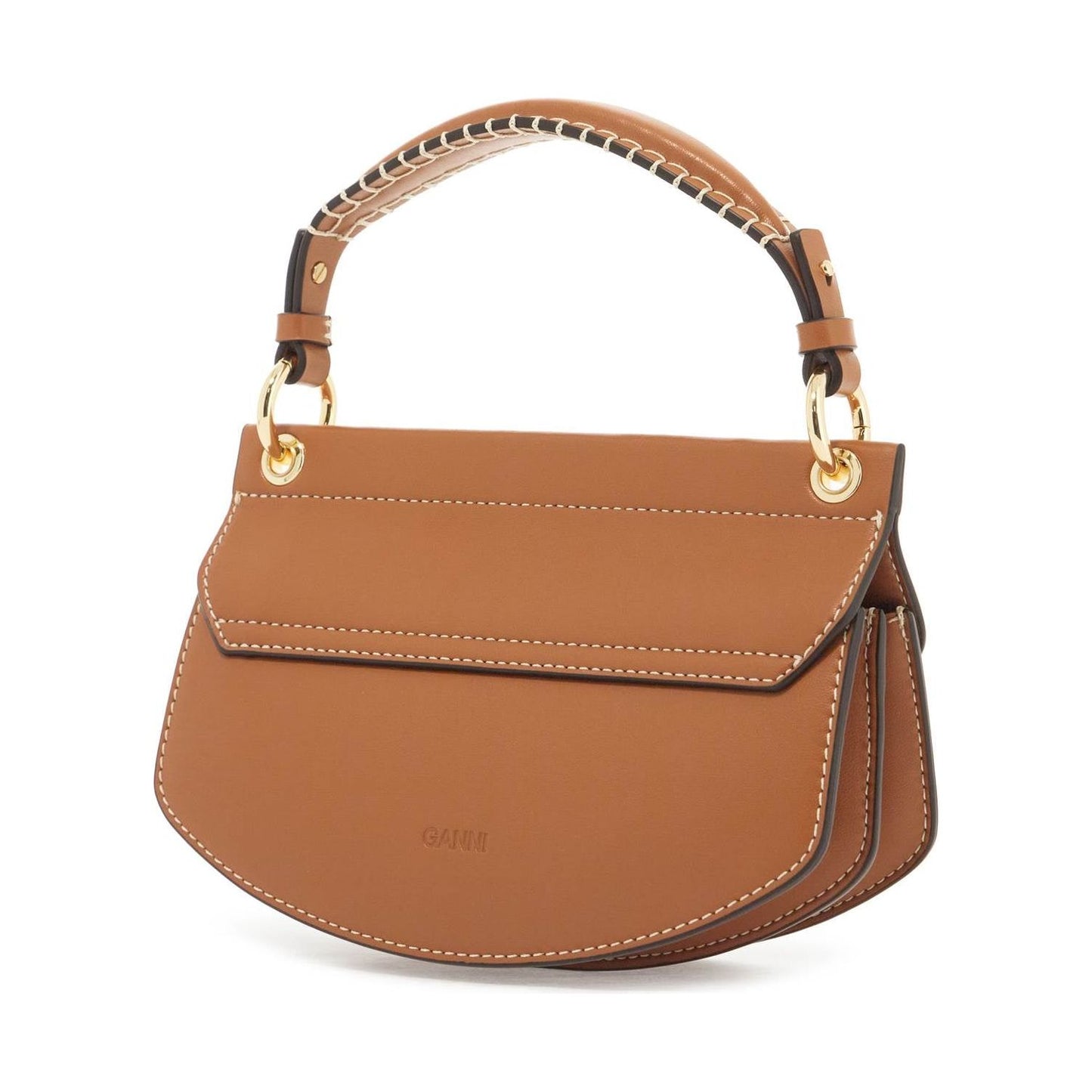 Ganni The Apo-G handbag Brown Handbag Ganni