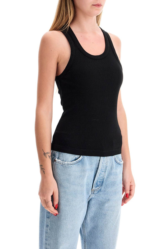 Agolde poppy ribbed tank top Topwear Agolde