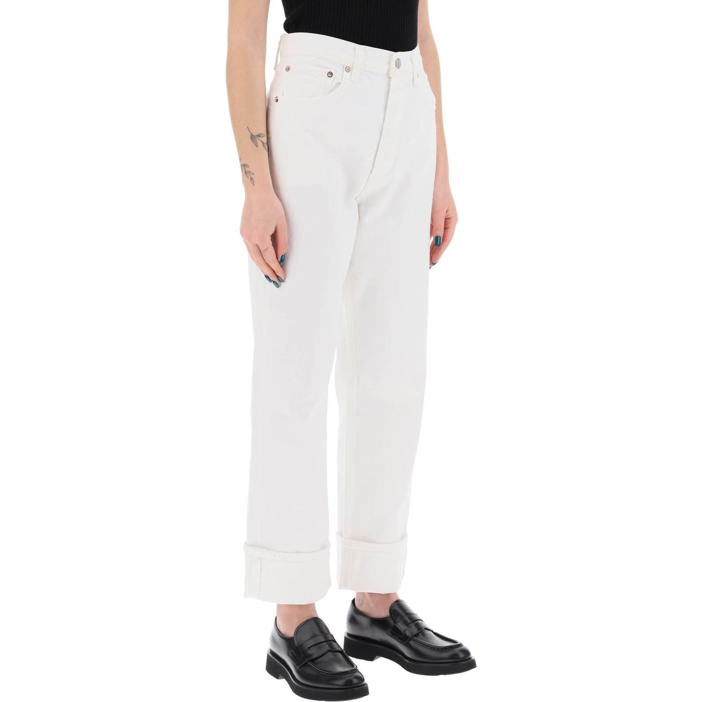 Agolde ca\n\nstraight jeans with low crotch fran Jeans Agolde