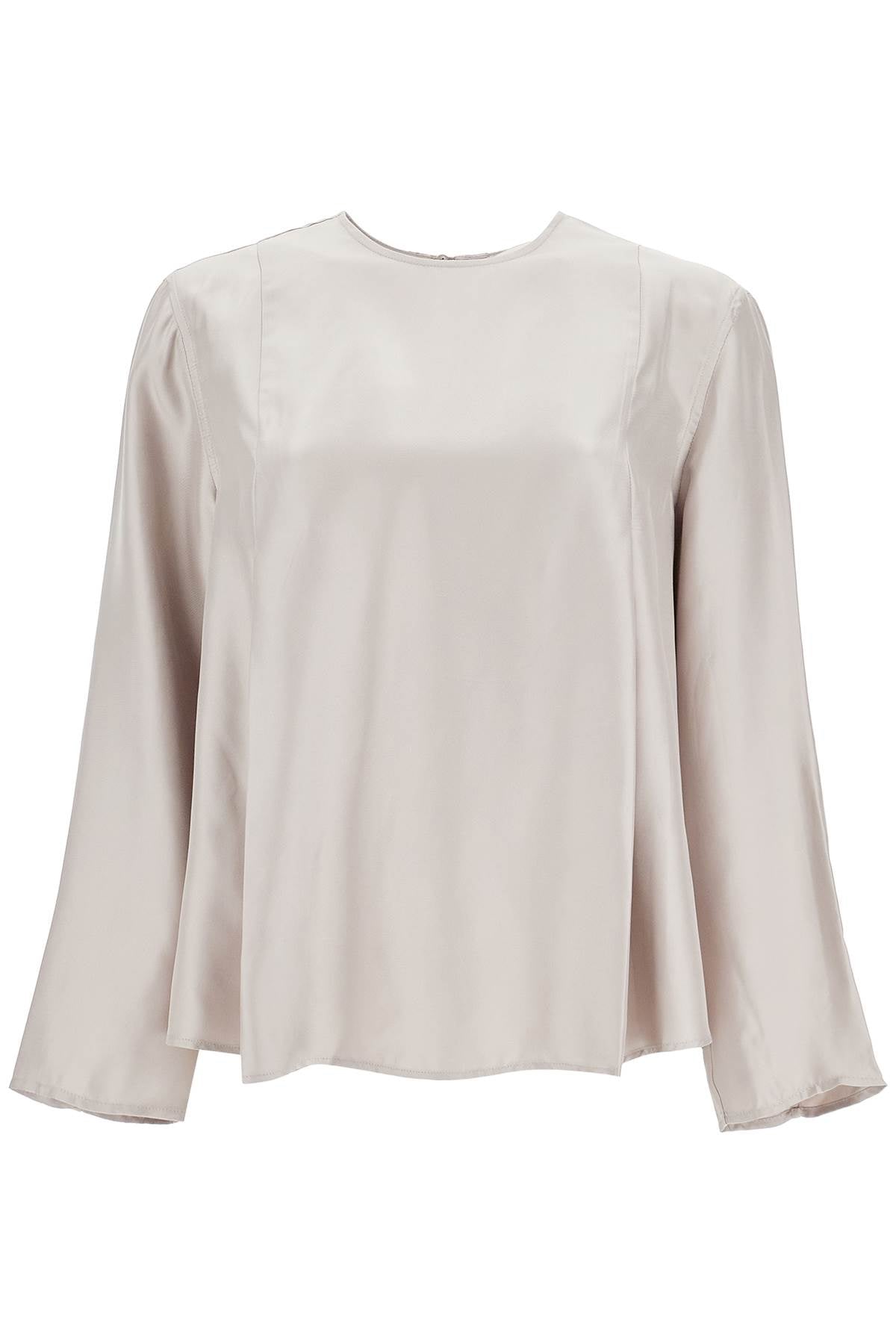 Loulou Studio silk adalyn blouse Topwear Loulou Studio