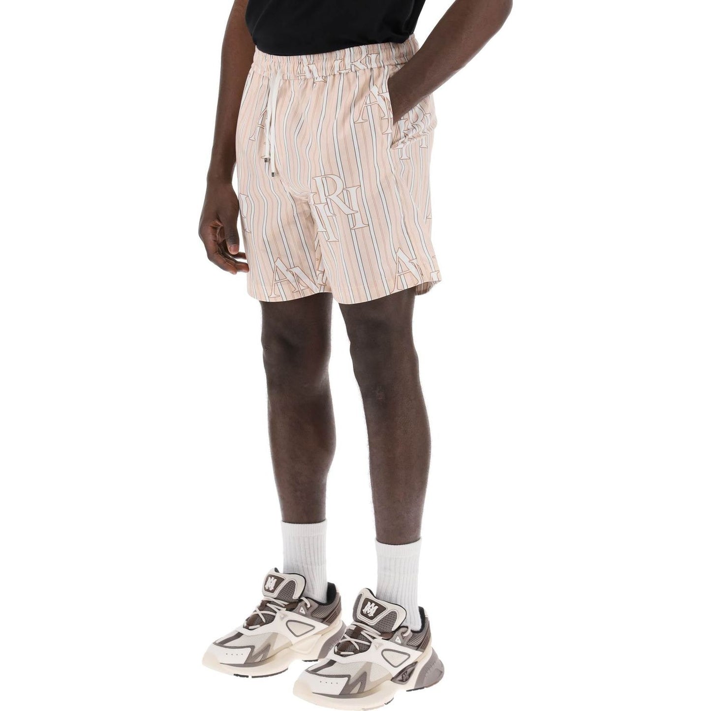 Amiri Bermuda shorts are made of technical poplin Short trousers Amiri