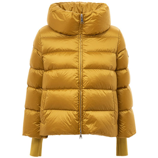 Add Gold Polyamide Coat 1728,67397976224,Add,Clothing,Coats - Jackets & Coats - Clothing,Gold,IT44|L,Jackets & Coats - Clothing,New with tags,Women