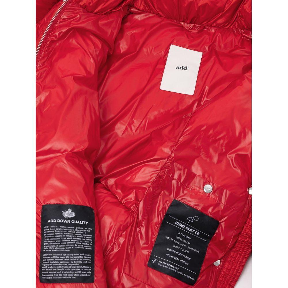 Add Red Polyamide Full-Length Jacket 1728,67397976224,Add,Clothing,Full-Length Jackets - Jackets & Coats - Clothing,IT38|XS,IT42|M,IT46 | L,Jackets & Coats - Clothing,Jackets & Coats - Women - Clothing,New with tags,Red,Women,Women - Clothing