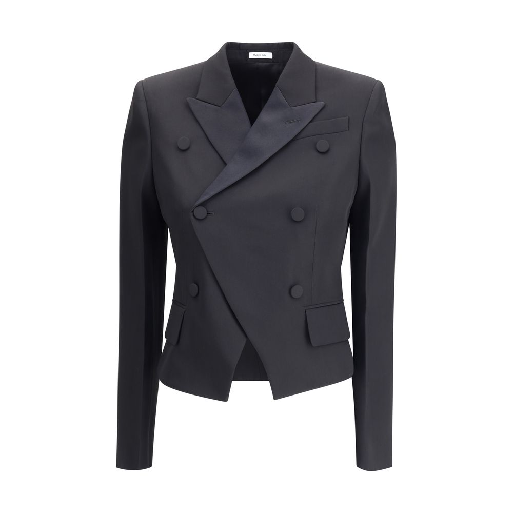 Alexander McQueen Black Wool Blazer Alexander McQueen
