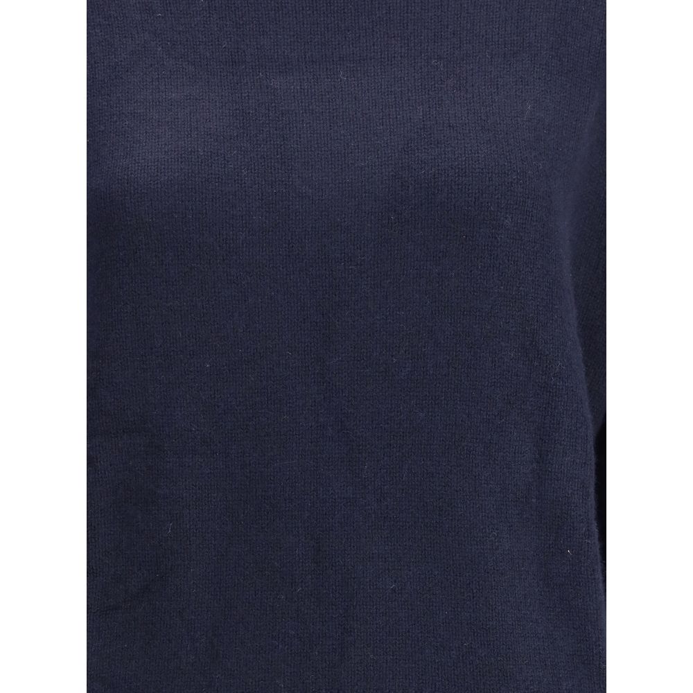 Allude Blue Cashmere Cashmere Sweater Allude