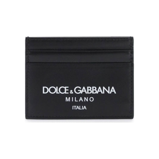 Dolce & Gabbana logo leather cardholder Small Leather Goods Dolce & Gabbana