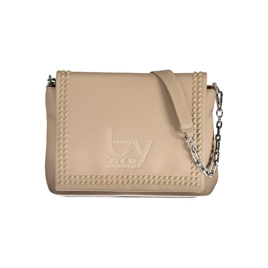 BYBLOS Beige Polyurethane Women's Shoulder Bag 1728,67403481248,Bags,Beige,BYBLOS,New with tags,Shoulder Bags - Bags,Women