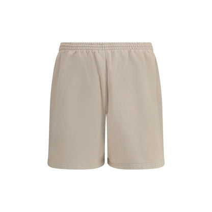 Balenciaga Beige Cotton Bermuda Shorts Balenciaga