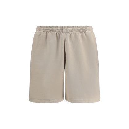 Balenciaga Beige Cotton Bermuda Shorts Balenciaga