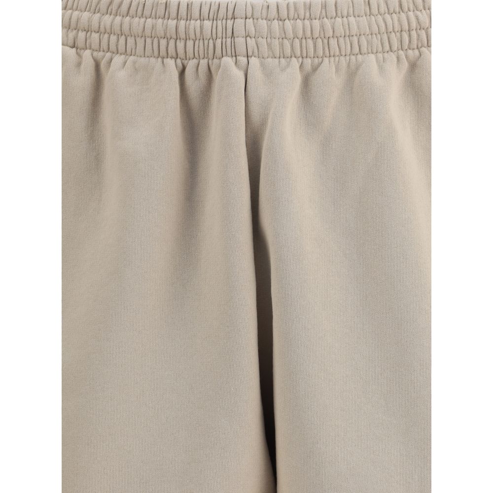 Balenciaga Beige Cotton Bermuda Shorts Balenciaga