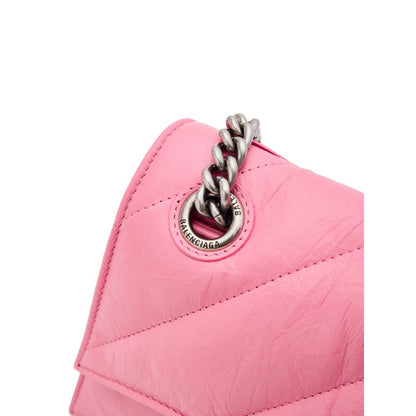 Balenciaga Pink Leather Shoulder Bag