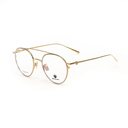 Belstaff Gold Titanium Glasses (Frames) Belstaff