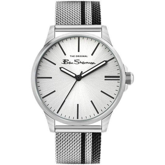 Ben Sherman Gray Stainless Steel Dress Watch