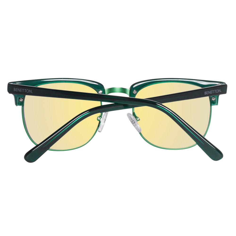 Benetton Green Acetate Sunglasses Benetton