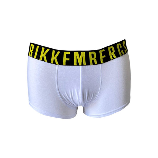 Bikkembergs White Cotton Men's Boxer Bikkembergs