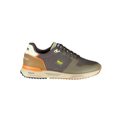 Blauer Blue Polyester Men Sneaker Blauer