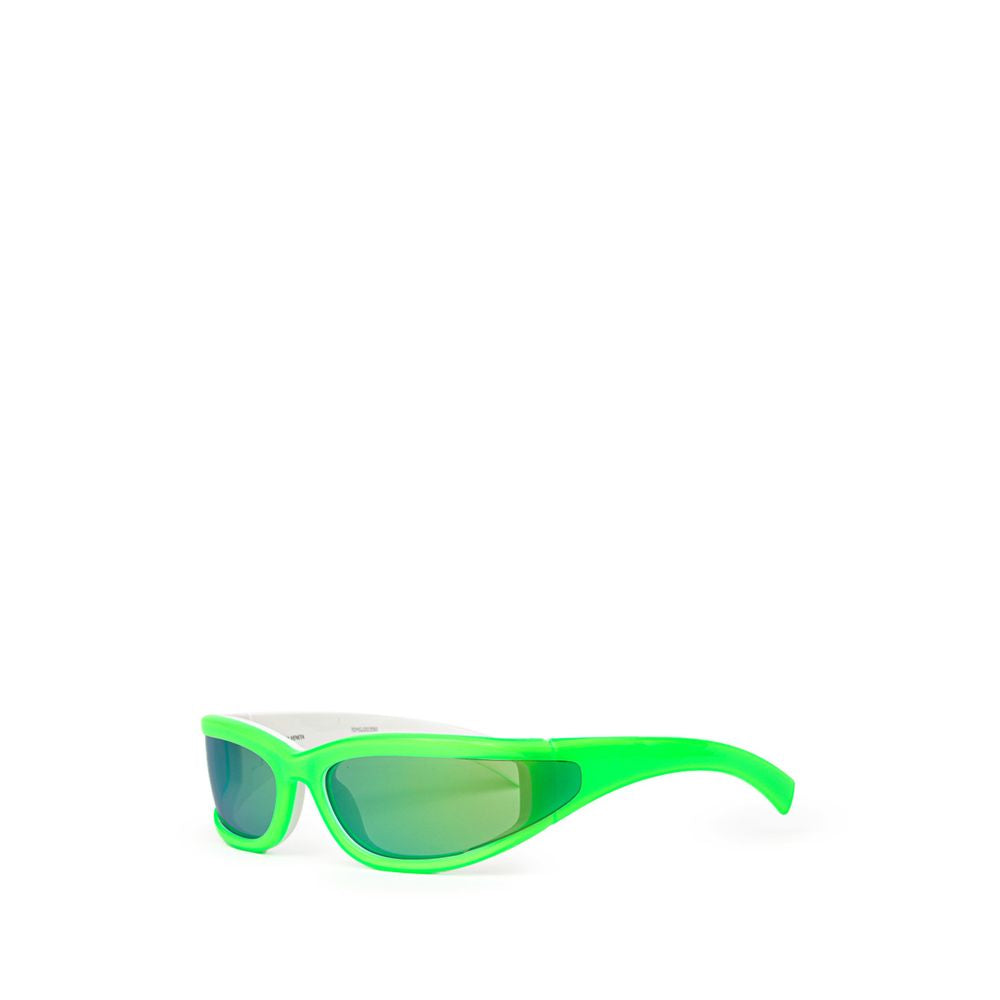 Bottega Veneta Green Acetate Sunglasses
