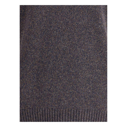 Brooksfield Multicolor Fleece Wool Turtleneck