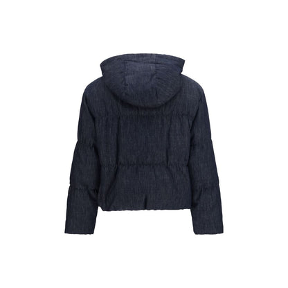 Brunello Cucinelli Blue Cotton Shell Jacket