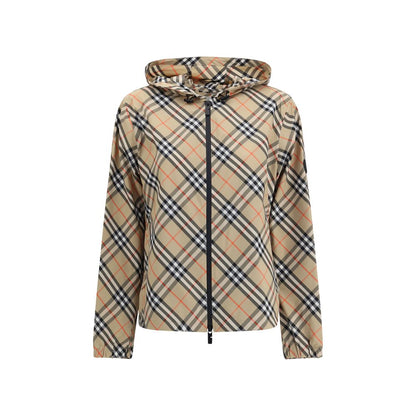 Burberry Beige Polyester Shell Jacket Burberry