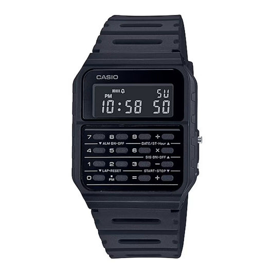 CASIO VINTAGE Mod. CALCULATOR EDGY COLLECTION - FULL BLACK CASIO COLLECTION & VINTAGE