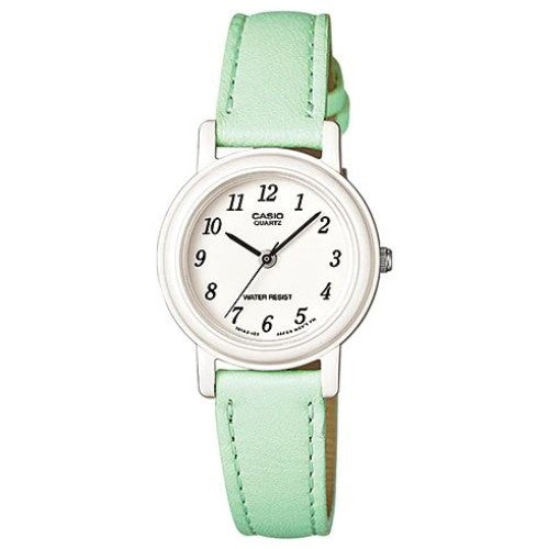 CASIO COLLECTION Mod. POP LADY. LEATHER - PASTEL GREEN CASIO COLLECTION & VINTAGE