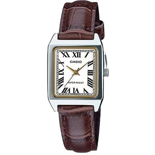 CASIO COLLECTION Mod. TANK, LEATHER - WHITE