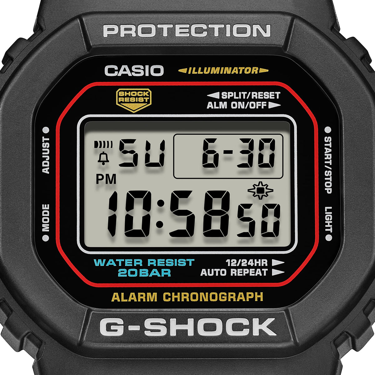 CASIO G-SHOCK Mod. THE ORIGIN - RE-EDITION SUPER ILLUMINATOR CASIO G-SHOCK