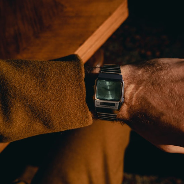 CASIO VINTAGE Mod. EDGY COLLECTION - AQUA GREEN