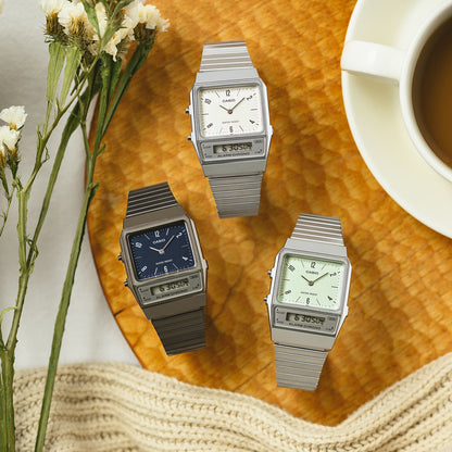 CASIO VINTAGE Mod. EDGY COLLECTION - PETROL BLUE