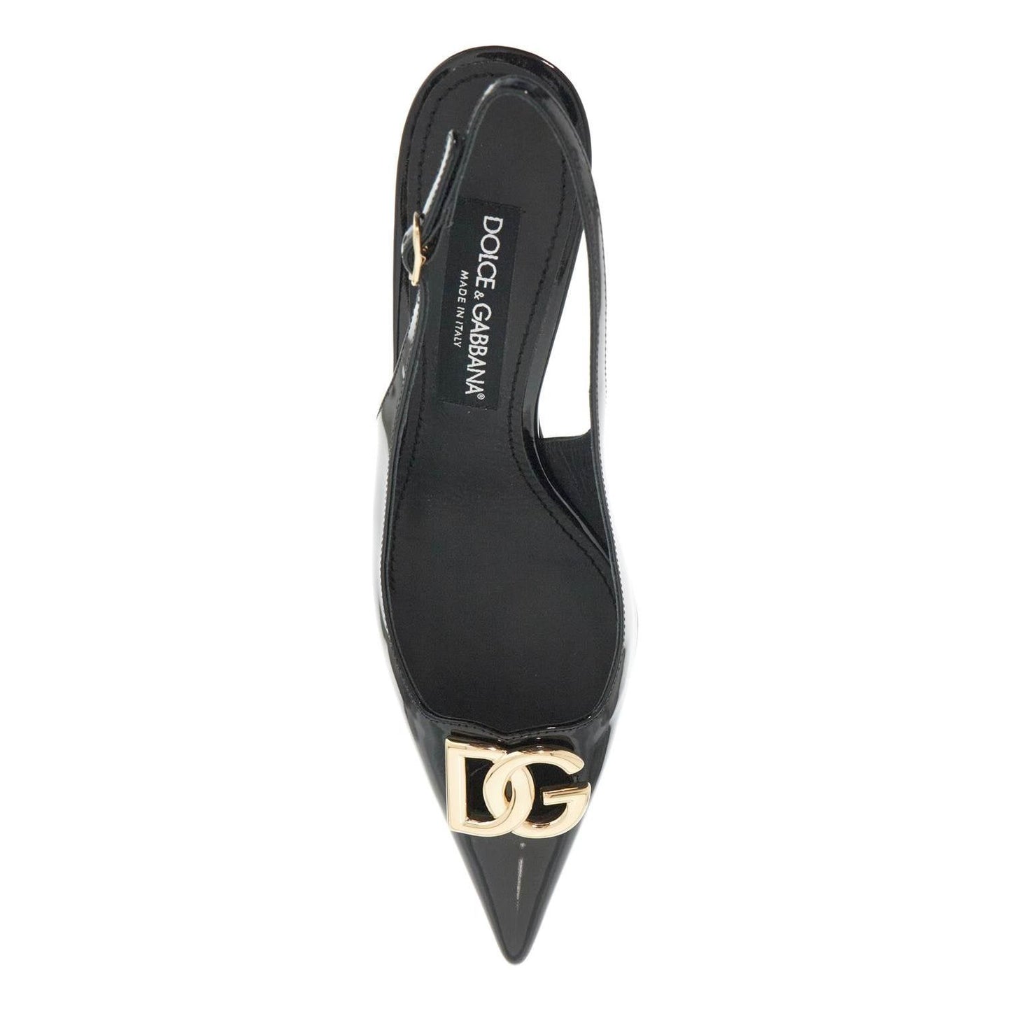 Dolce & Gabbana glossy leather slingback dã© Pumps Dolce & Gabbana