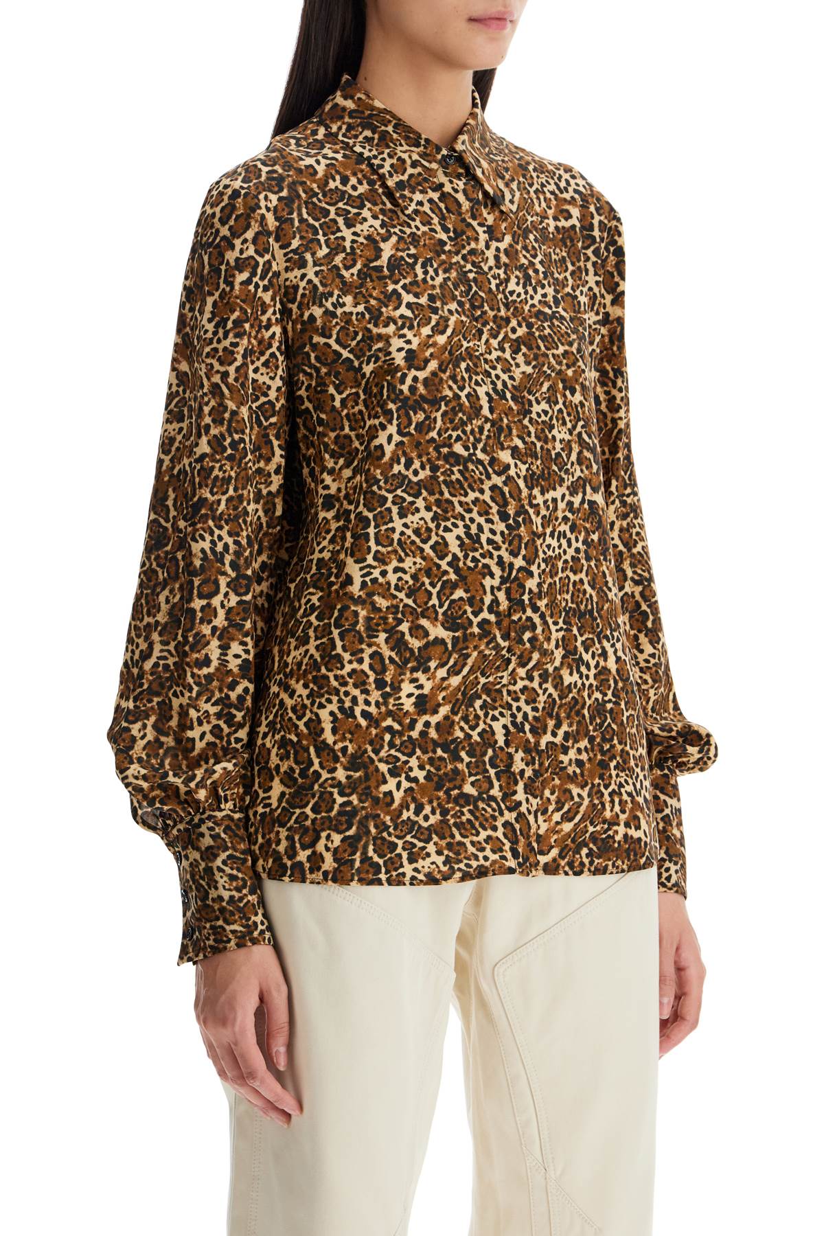 Isabel Marant 'teysa silk leopard print Topwear Isabel Marant