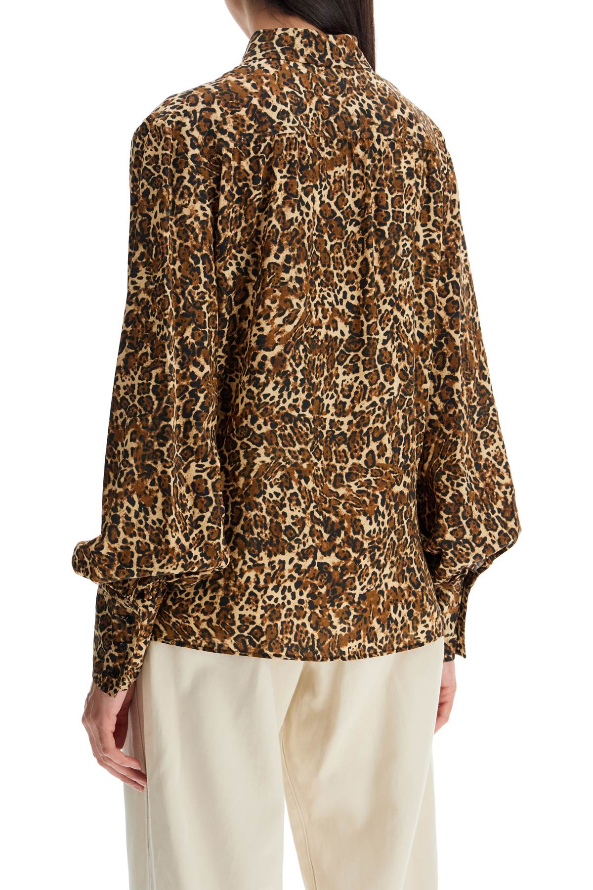 Isabel Marant 'teysa silk leopard print Topwear Isabel Marant