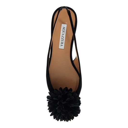 Aquazzura velvet slingback couture Flat Shoes Aquazzura