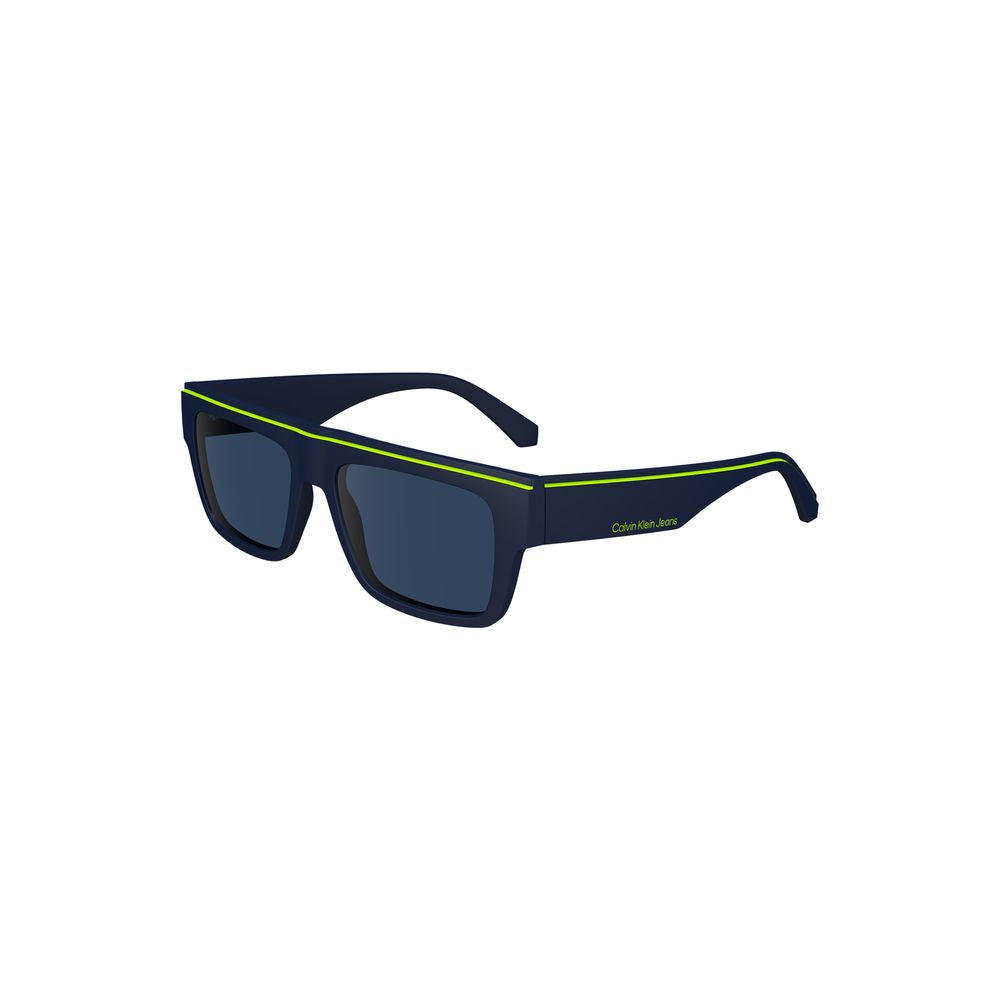 Calvin Klein Blue Injected Plastic Men's Sunglasses