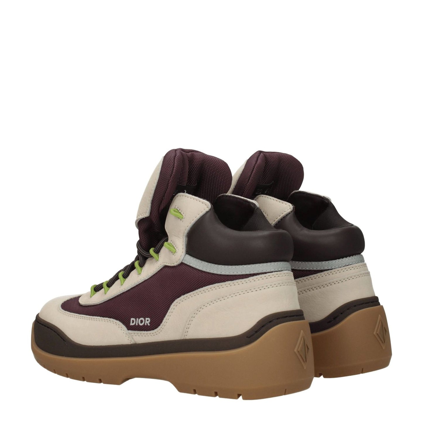 Christian Dior Beige Leather Ankle Boots