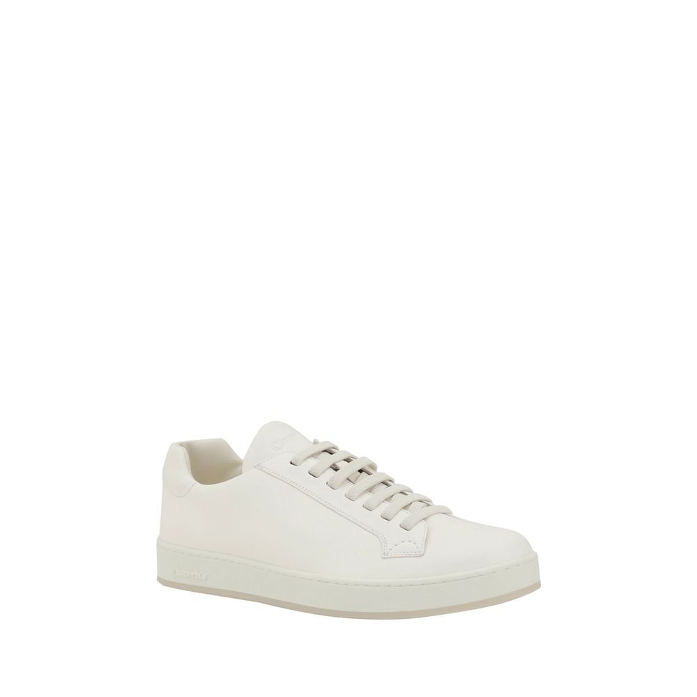 Church's White Rubber Low Top Sneakers